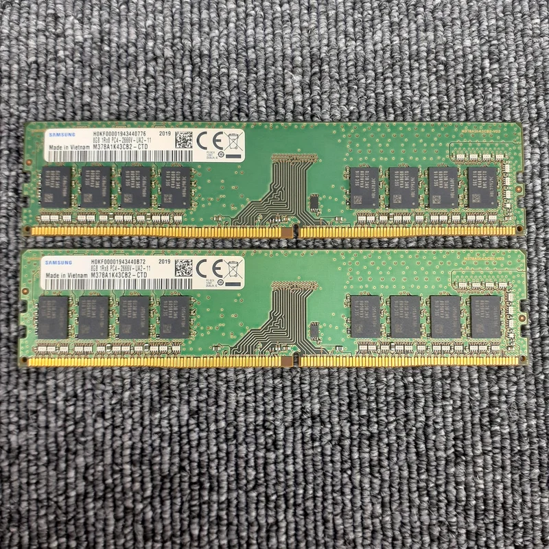 Mémoire Samsung DDR4 DDR4-2400 8 Go x2 16 Go