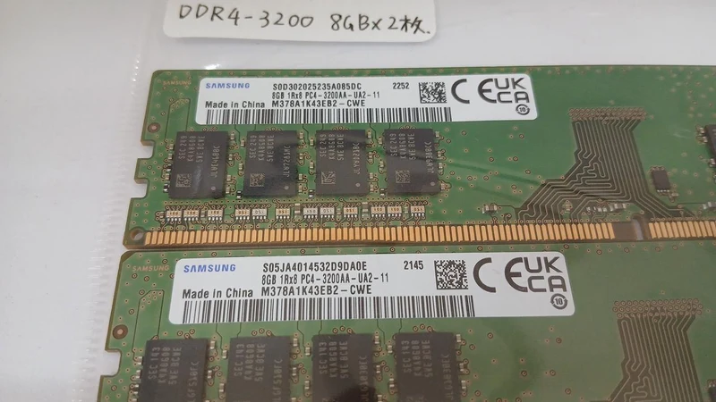 Mémoire SAMSUNG DDR4 M378A1K43EB2-CWE