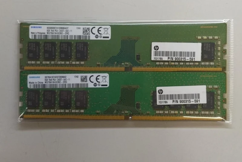 Mémoire PC Samsung PC4-2400T 8 Go x2