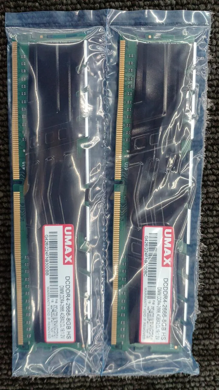 Mémoire de bureau UMAX DDR4 DCDDR4-2666 8 Go HS