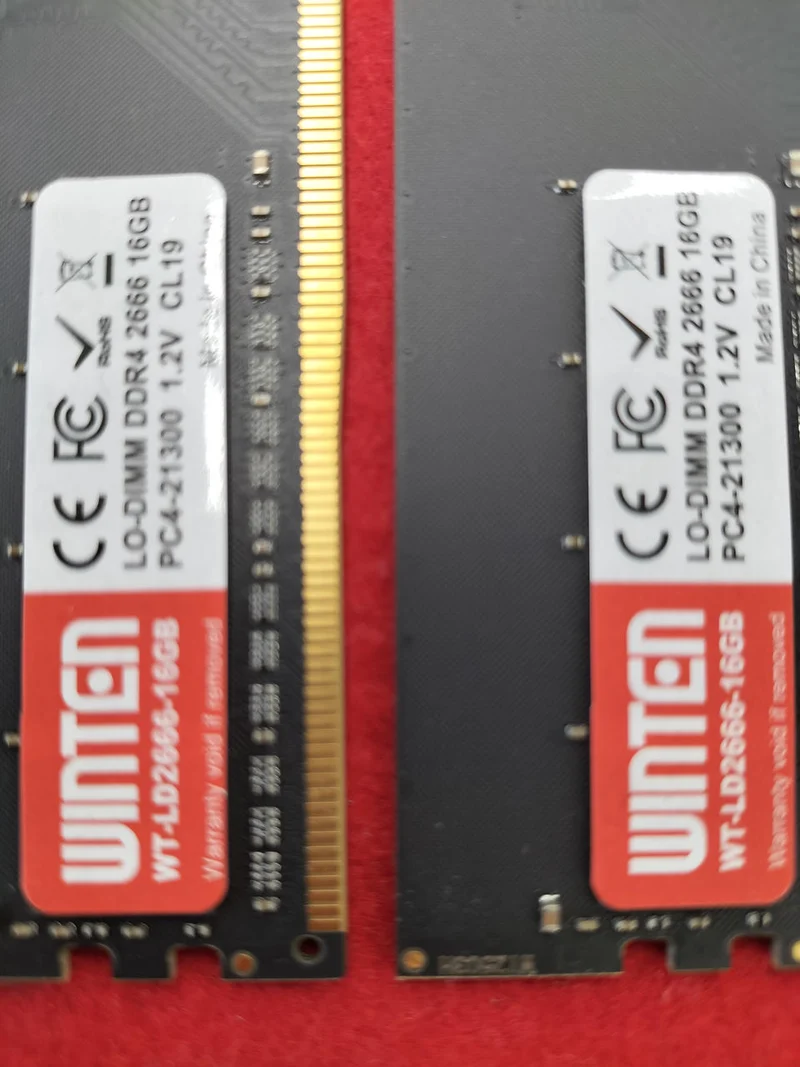 Mémoire PC WINTEN DDR4 16 Go × 2 WT-LD2666-16 Go