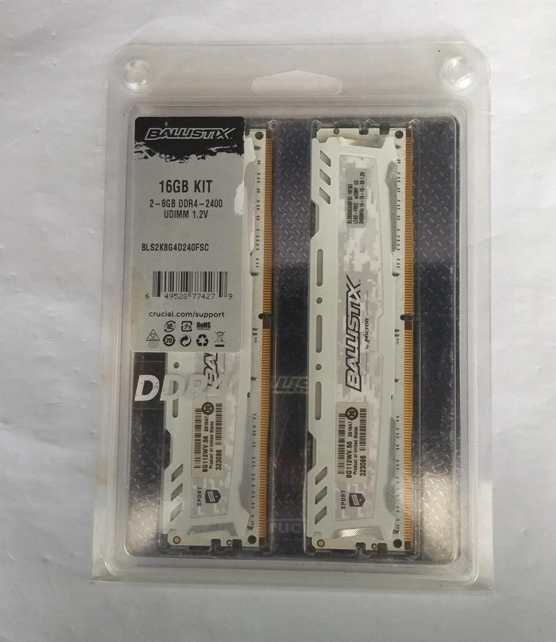[À DÉCHETER] Mémoire CRUCIAL BLS8G4D240FSC.16FBD