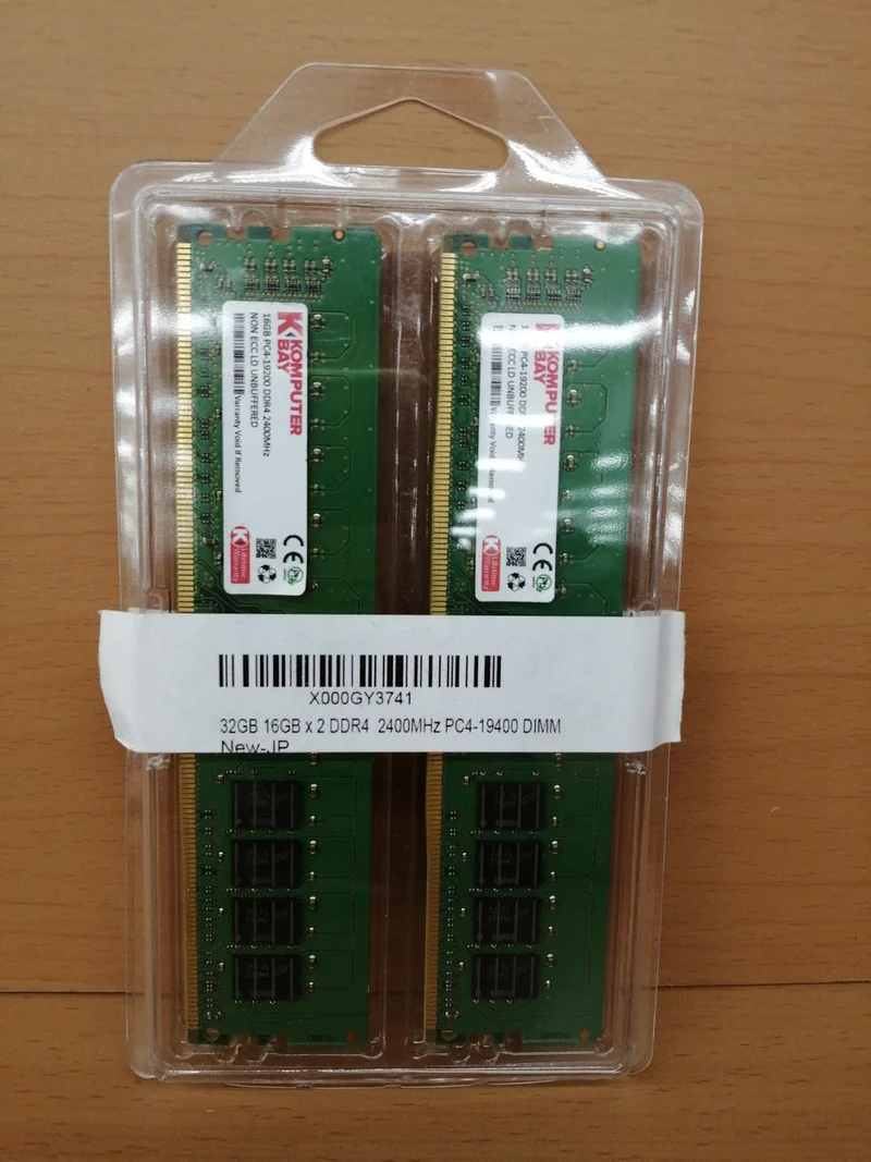 KONPUTER BAY Mémoire PC 16 Go PC4-19200 DDR4 2400 MHz
