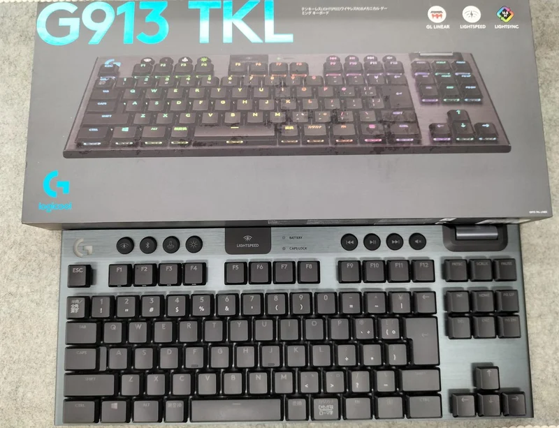 Clavier de jeu LOGICOOL G913-TKL-LNBK