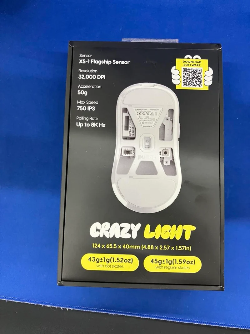 Souris de jeu PULSAR X2N CRAZYLIGHT MEDIUM