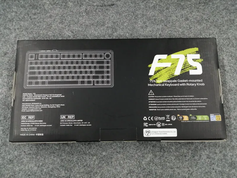Clavier de jeu EPOMAKER×AULA F75