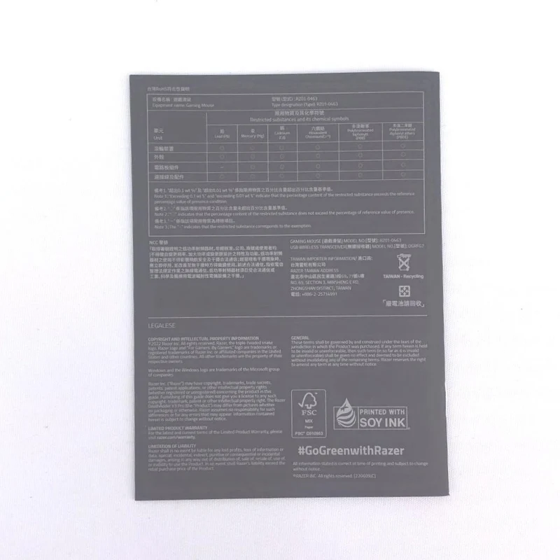 Souris de jeu RAZER RZ01-0463