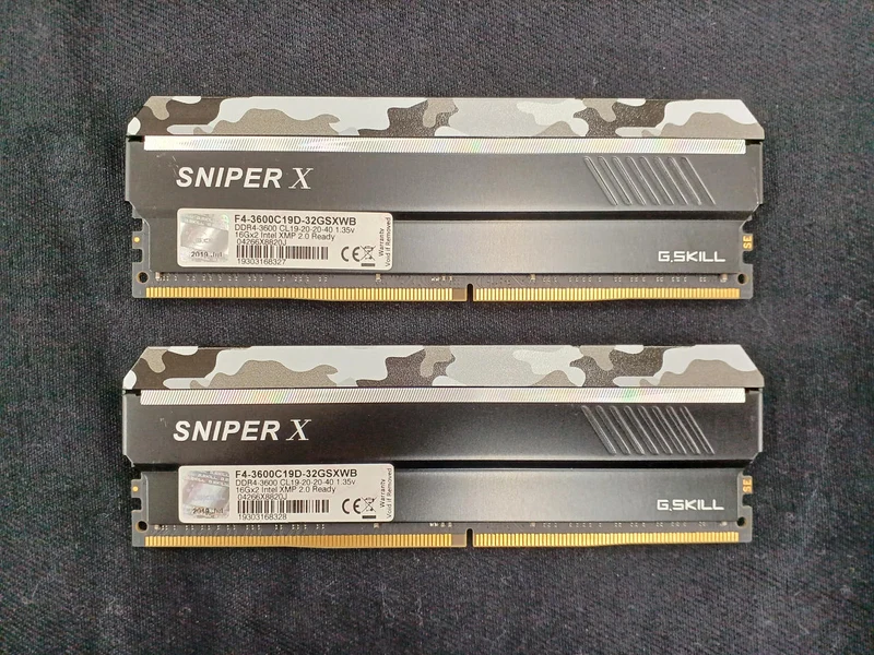 Mémoire PC G.SKILL 2 × 16 Go F4-3600C19D-32GSXWB