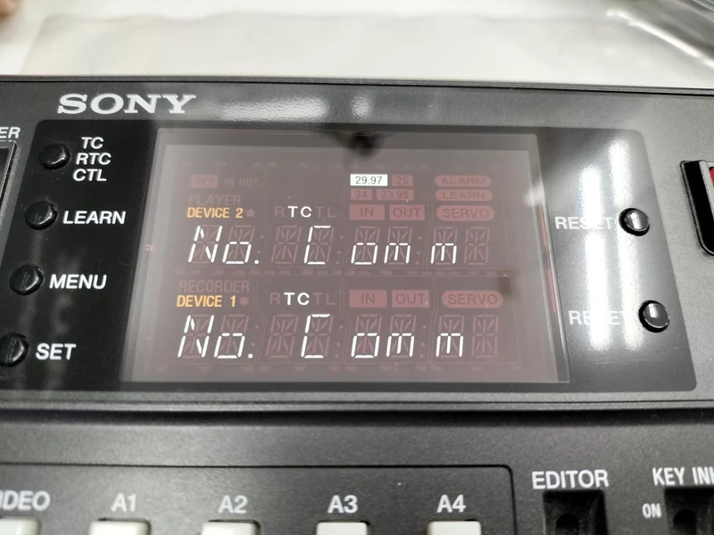 Contrôleur de montage SONY RM-280