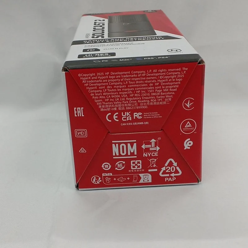 Microphone à condensateur HYPERX AR0A0AA