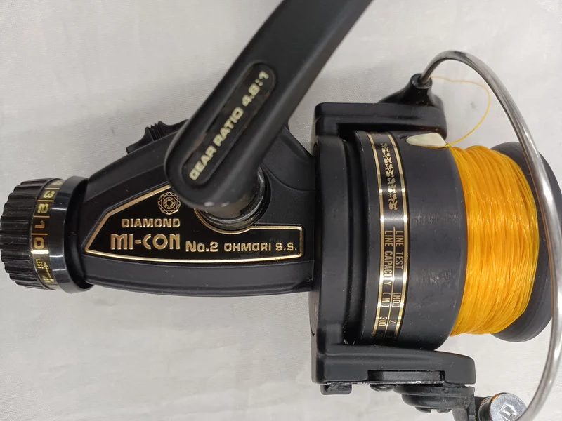Moulinet de spinning ancien DIAMOND MI-CON NO.2