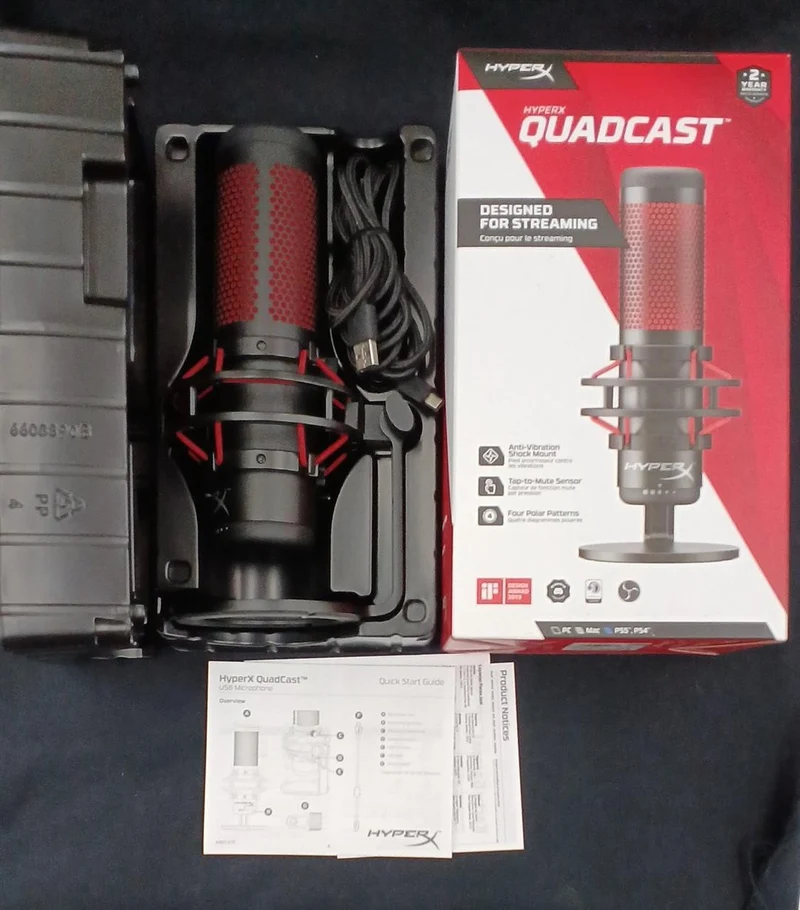 Microphone USB HYPERX QUADCAST
