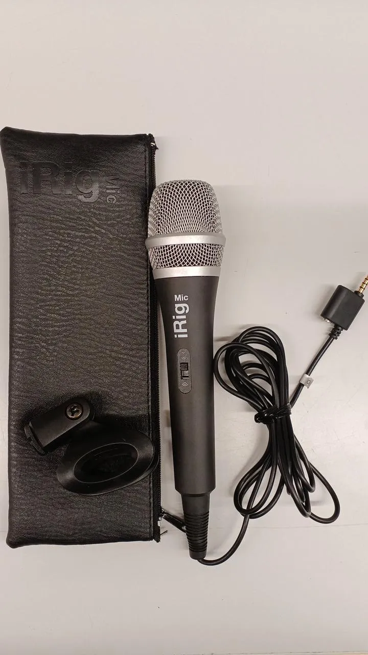 Microphone à condensateur IK MULTIMEDIA IRIG MIC