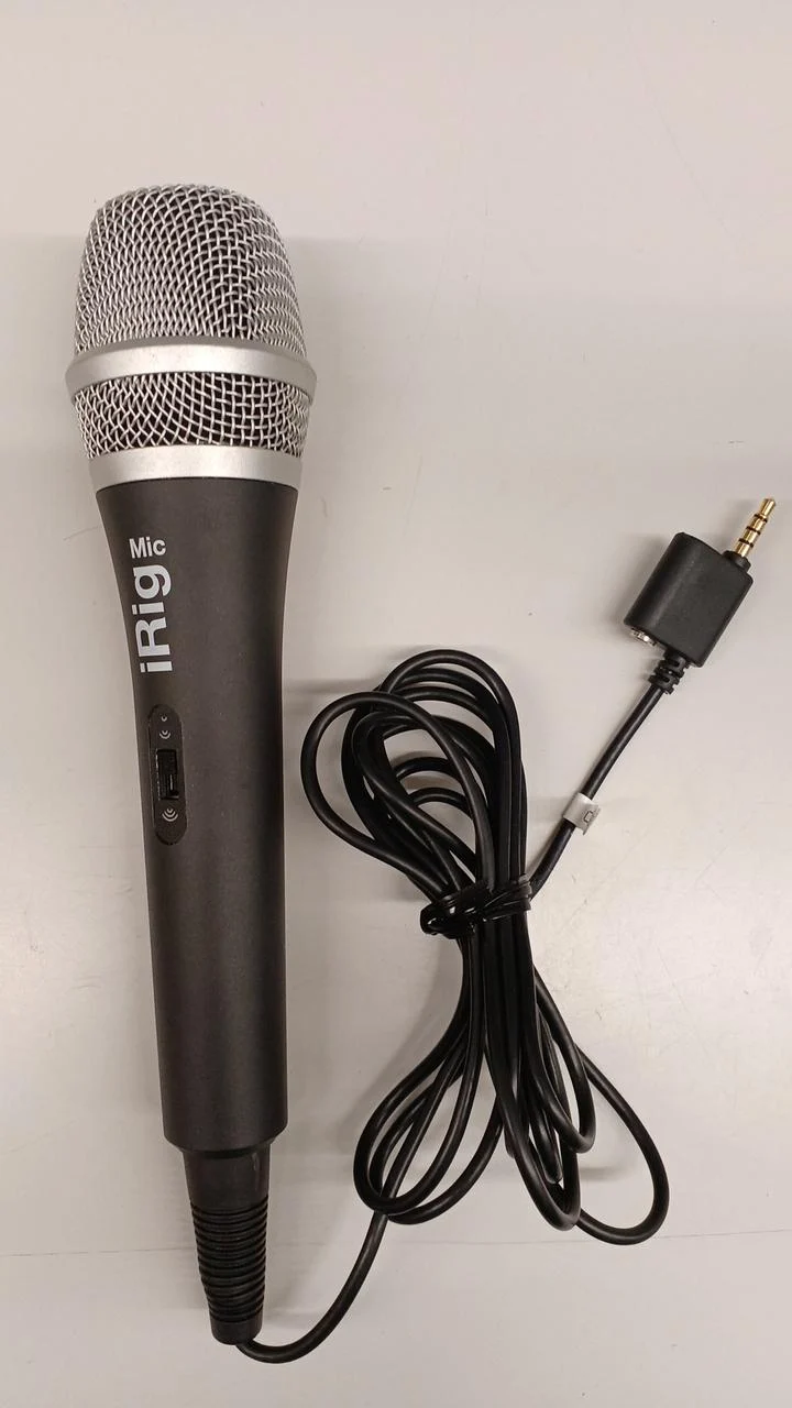 Microphone à condensateur IK MULTIMEDIA IRIG MIC