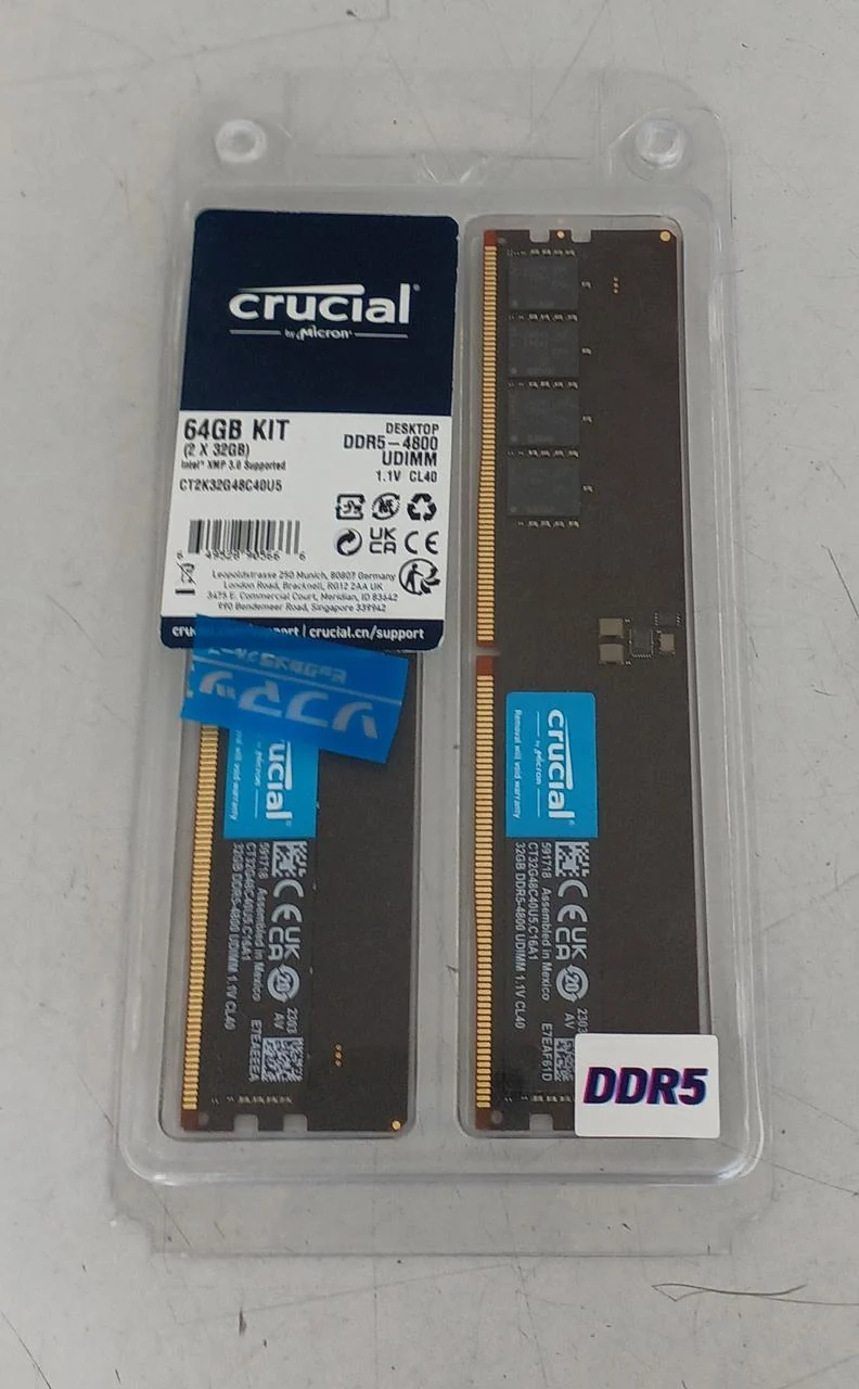 Mémoire PC CRUCIAL CT2K32G48C40U5