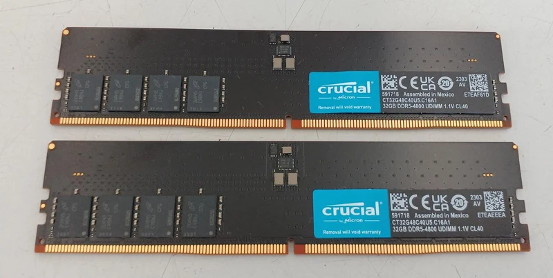 Mémoire PC CRUCIAL CT2K32G48C40U5