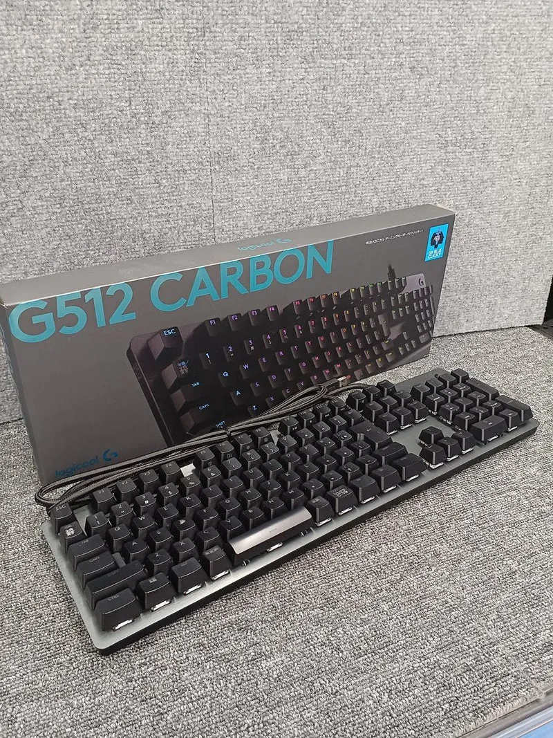 Clavier de jeu LOGICOOL G512 CARBONE