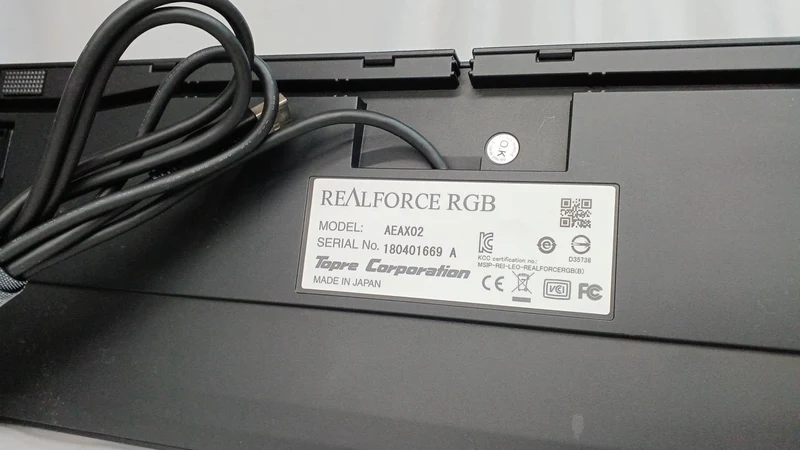 Clavier filaire USB TOPRE REALFOCE RGB AEAX02