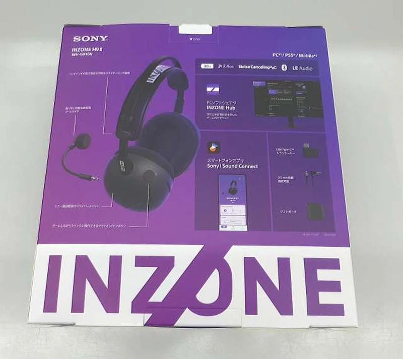 Casque de jeu sans fil SONY WH-G910N/BZ