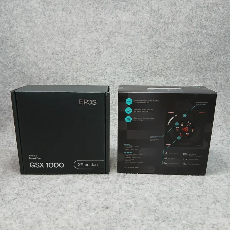 Amplificateur de jeu EPOS GSX 1000 2e édition