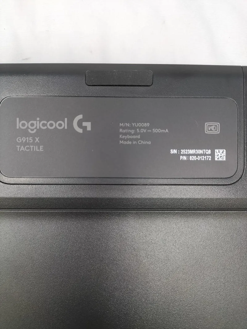 Clavier de jeu LOGICOOL G915X