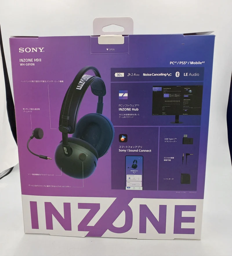 SONY ★ Neuf ★ Casque de jeu WH-G910N/BZ