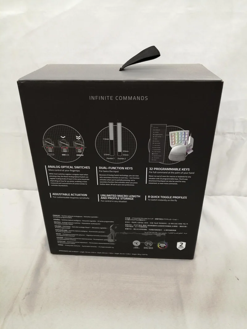 Clavier de jeu RAZER TARTARUS PRO