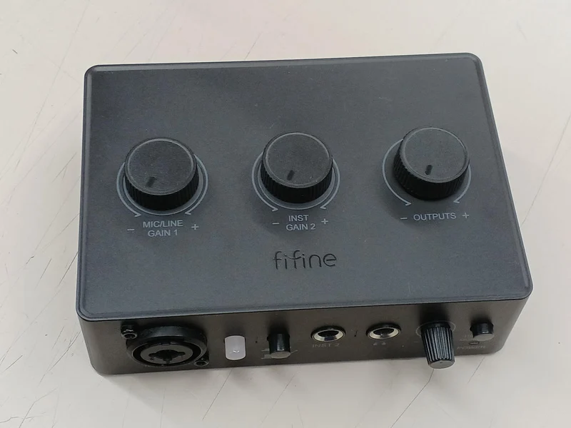 Interface audio FIFINE : AMPLITANK SC1