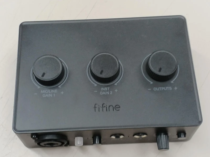 Interface audio FIFINE : AMPLITANK SC1