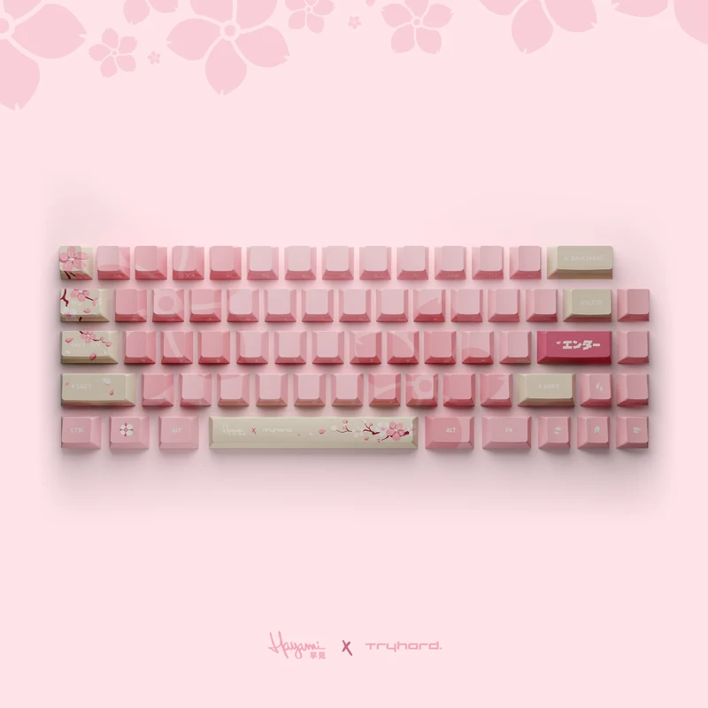 Set de 66 Keycaps - Hayami