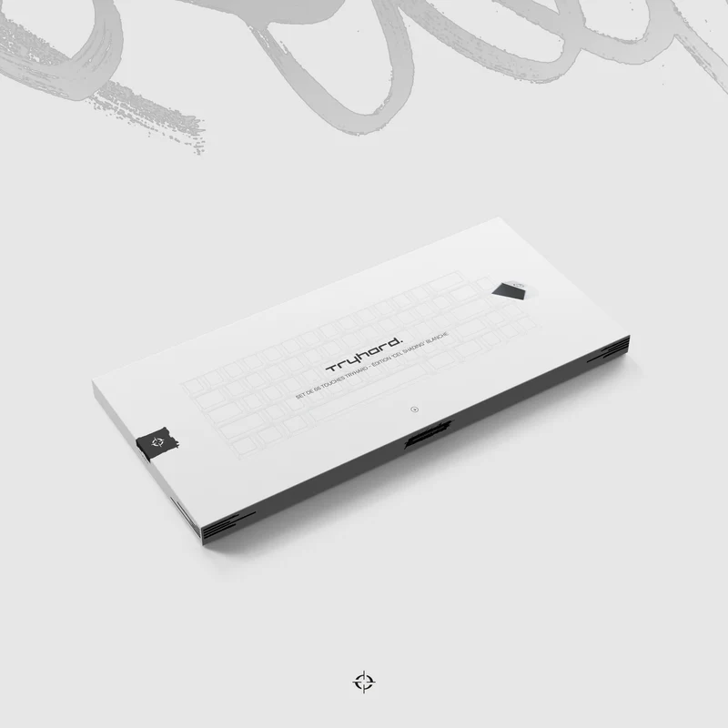 Set de 66 Keycaps - Celshading Blanc
