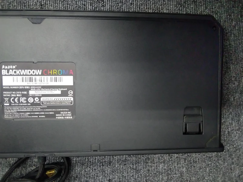 Clavier de jeu Razer BlackWidow Chroma