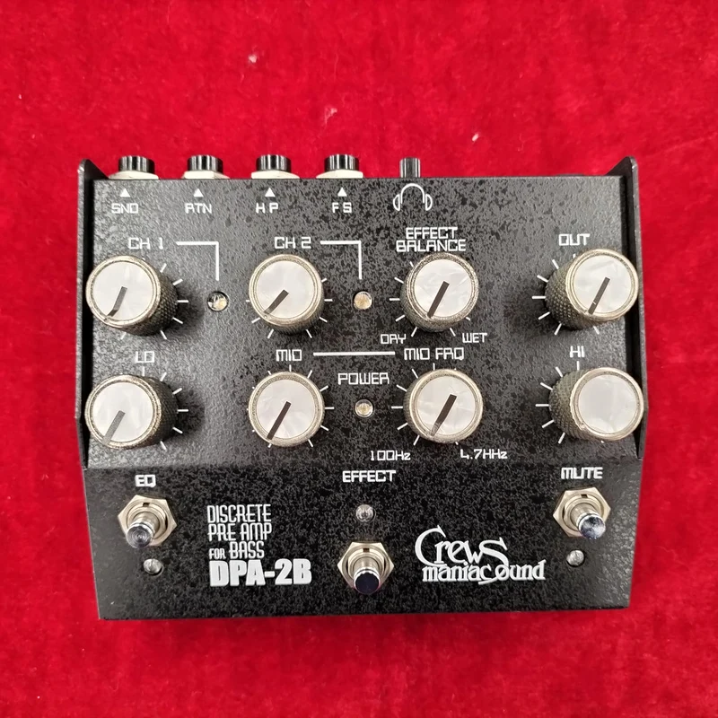 Préamplificateur de basse CREWS MANIAC SOUND DPA-2B