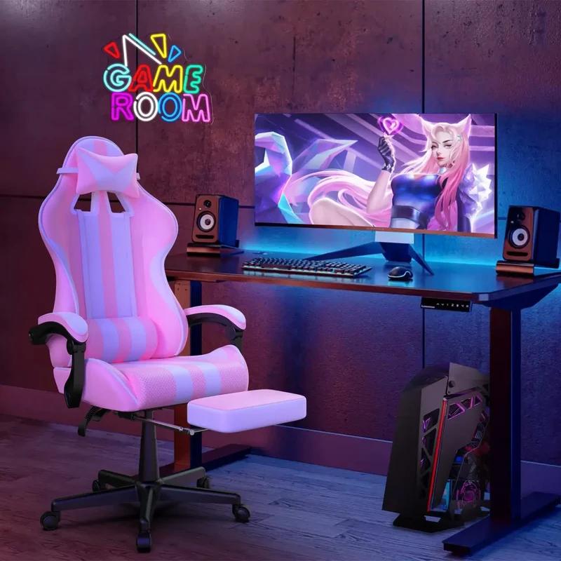 Néon Mural - Game Room
