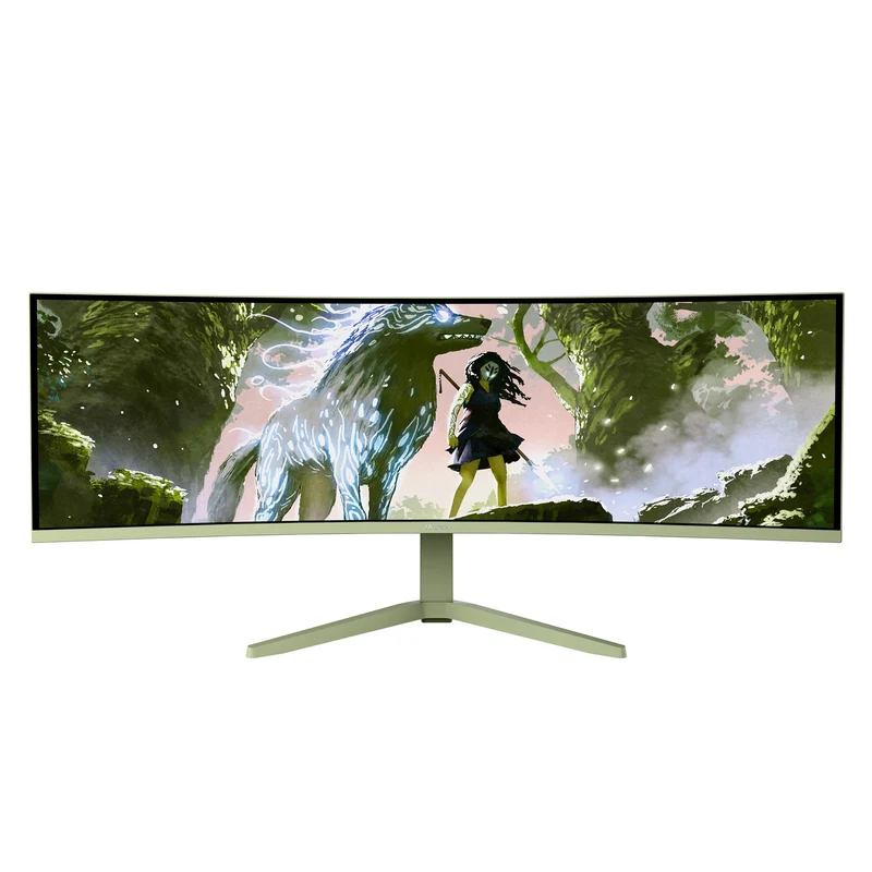 Arozzi Nova 49" VA DQHD 165Hz - Forest Green