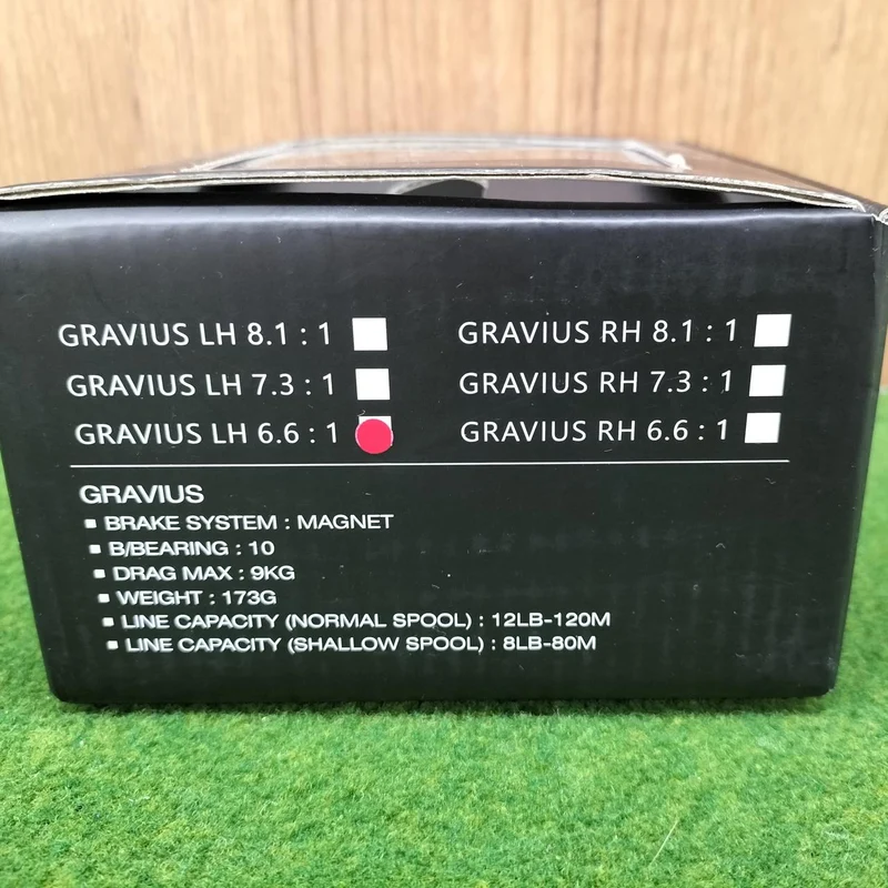 GRAVIUS Moulinet Baitcasting G-NIUS LH