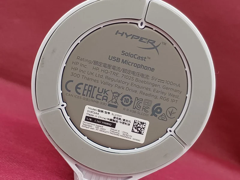 Microphone à condensateur HYPER X SOLOCAST (519T2AA)