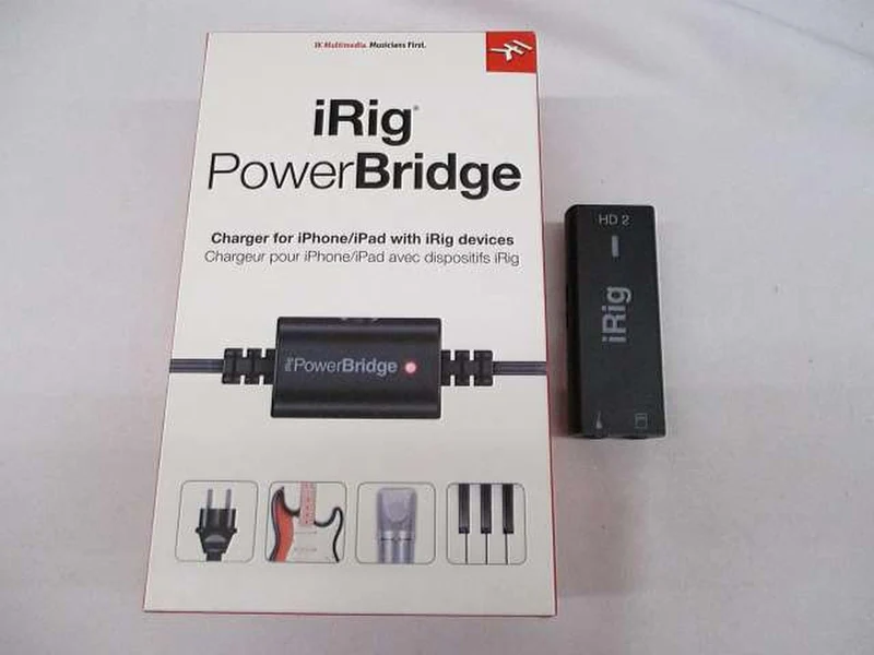 IK MULTIMEDIA [Article défectueux] Interface audio mobile + alimentation iRig HD2 + pont d'alimentation iRig