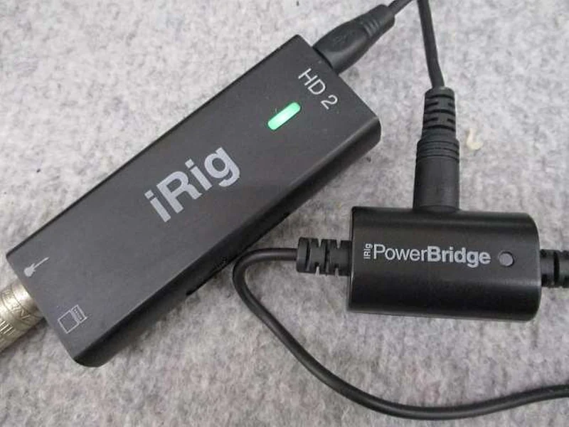 IK MULTIMEDIA [Article défectueux] Interface audio mobile + alimentation iRig HD2 + pont d'alimentation iRig