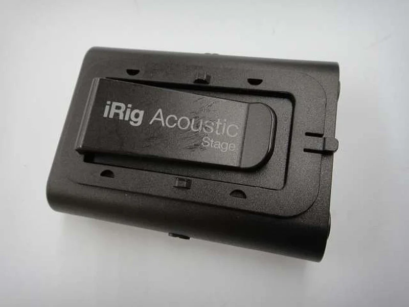 Microphone et préamplificateur pour guitare acoustique IK MULTIMEDIA IRIG ACOUSTIC STAGE