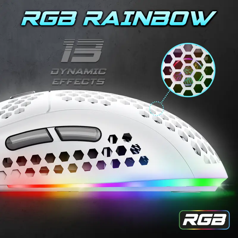 Souris Gamer : Pro-M4 Artic