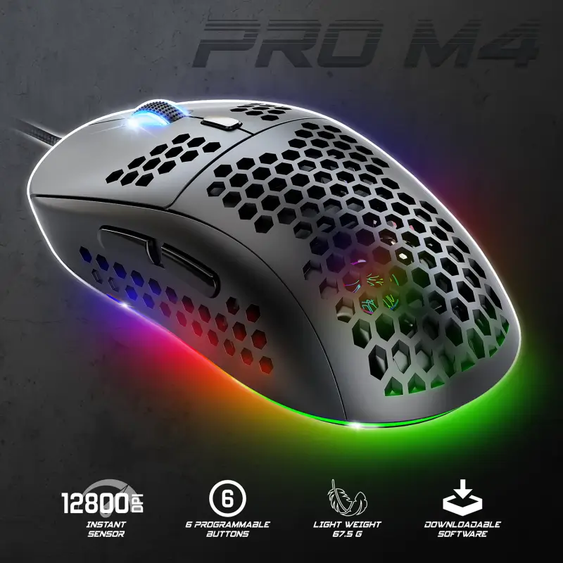 Souris Gamer Pro-M4 Noire