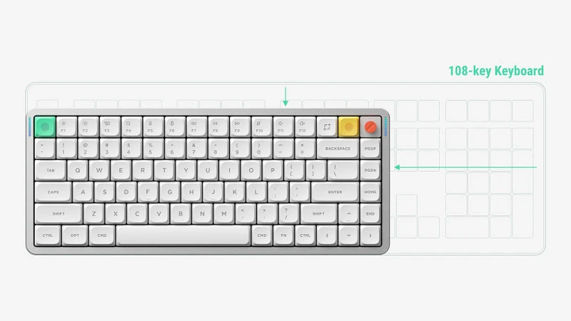 NUPHY AIR75 V3 WIRELESS KEYBOARD