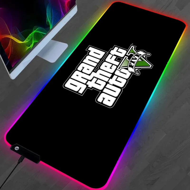 Tapis de Souris RGB Grand Theft Auto V - GTA 5