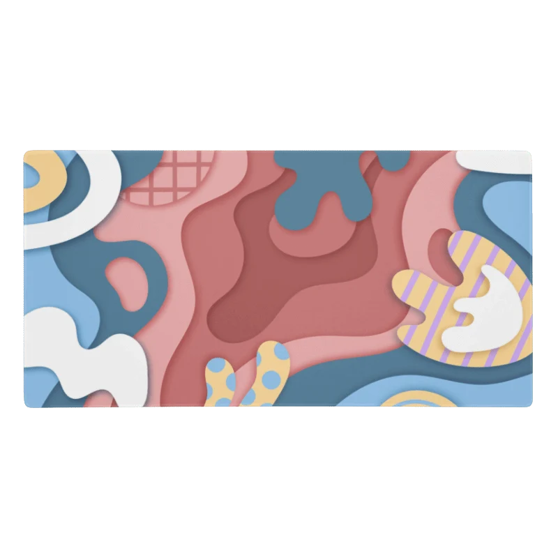 Tapis De Souris Original Art Papercut