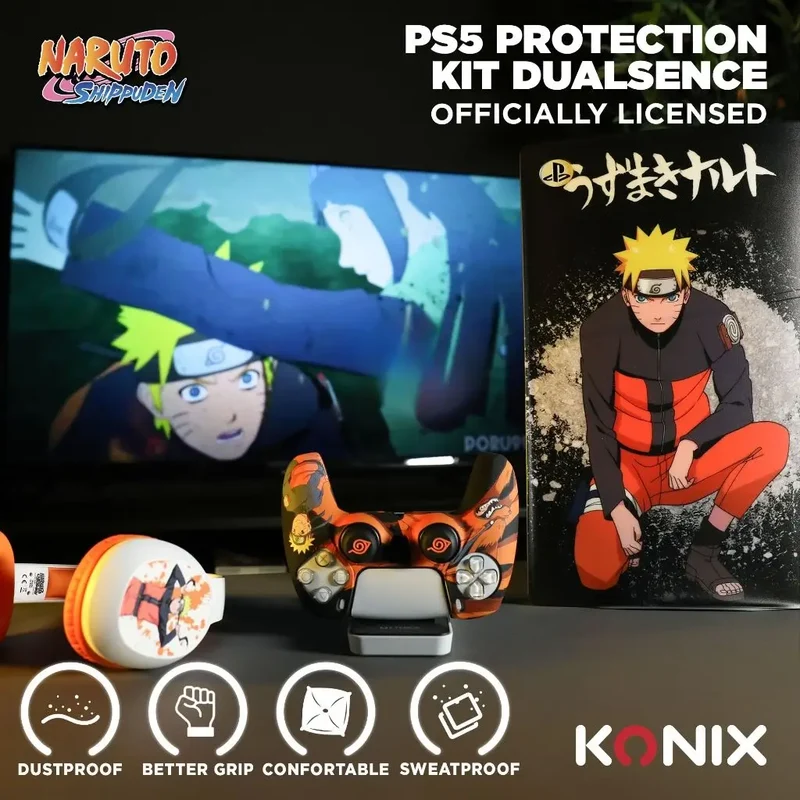 Coque Manette PS5 Naruto