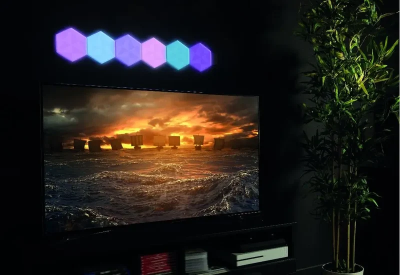 Panneaux LED Hexagone RGBIC - Inferno