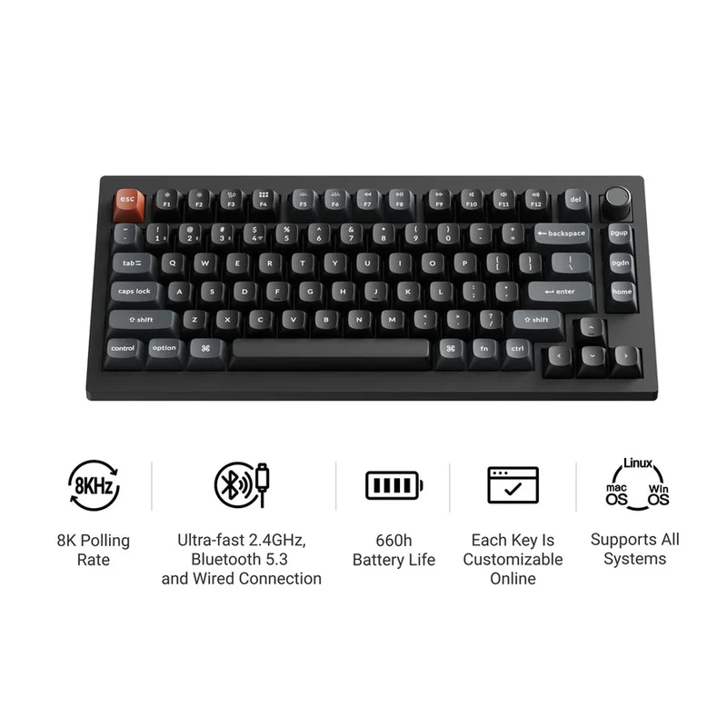 KEYCHRON V1 ULTRA 8K MECHANICAL KEYBOARD