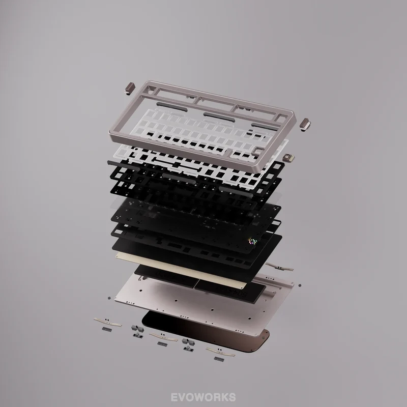 QWERTYKEYS EVO75 MECHANICAL KEYBOARD