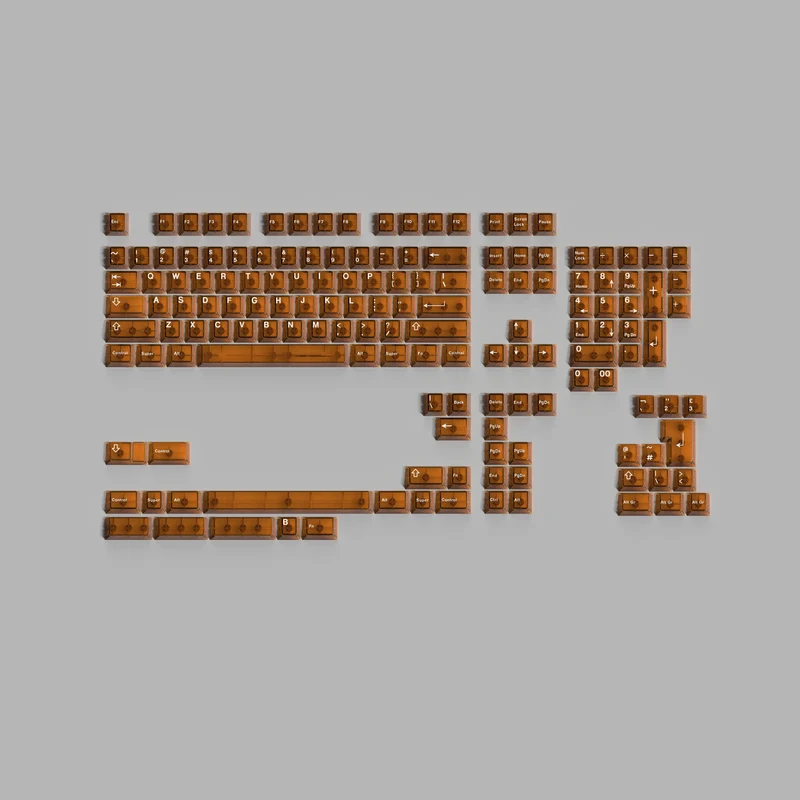 ABS CLEARS KEYCAPS